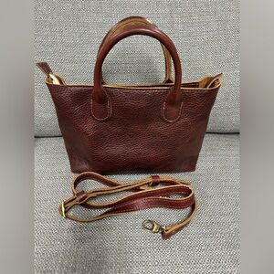 Portland Leather Goods Large Raindrop- Cinnamon Bear